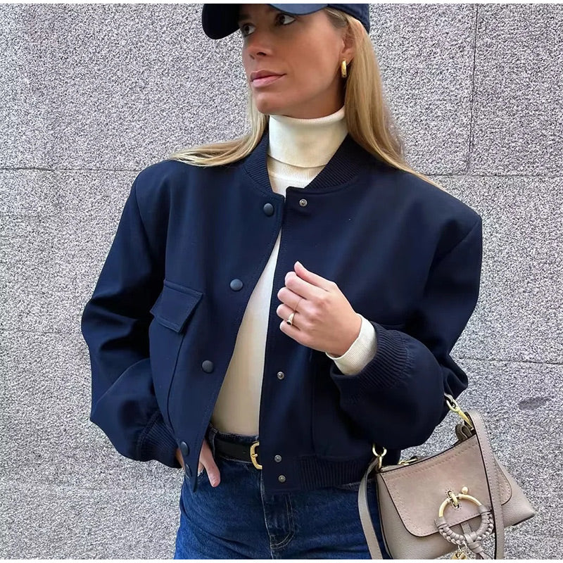 Blake - Classic Bomber Jacket for Women