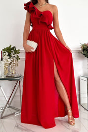 Elegant One-Shoulder Summer Dress for Women | Chloe