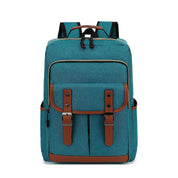Unisex Vintage Waterproof Backpack - Large & Ergonomic