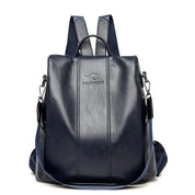 Women's Two-Way Handle Modern Backpack - Anti-Theft & Water-Resistant