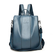 Women's Two-Way Handle Modern Backpack - Anti-Theft & Water-Resistant