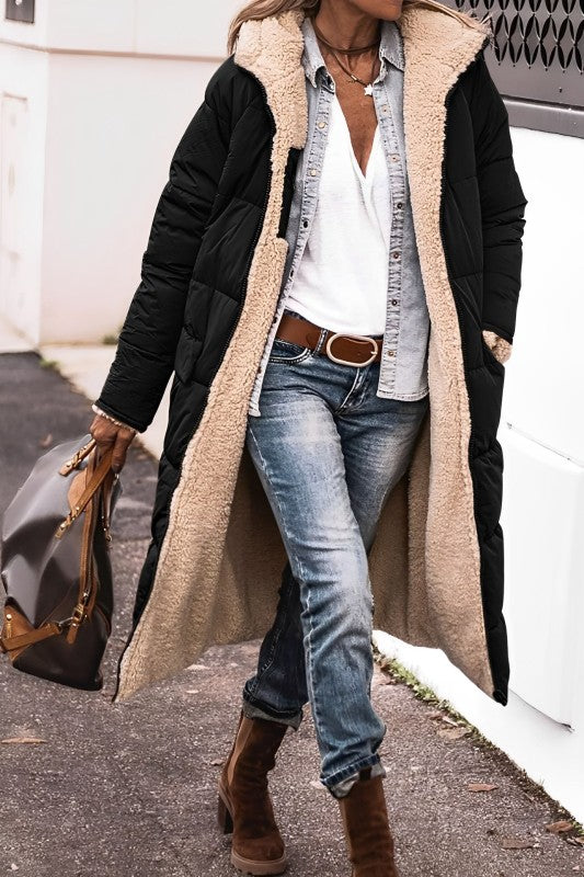 Women's Coat - Quilted Exterior with Soft Inner Lining