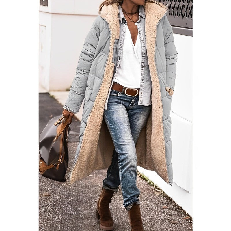 Women's Coat - Quilted Exterior with Soft Inner Lining
