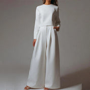 Karina - Elegant Two-Piece Palazzo Set for Women