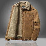 Men's Corduroy Trucker Jacket - Cosy Lining