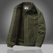 Men's Corduroy Trucker Jacket - Cosy Lining