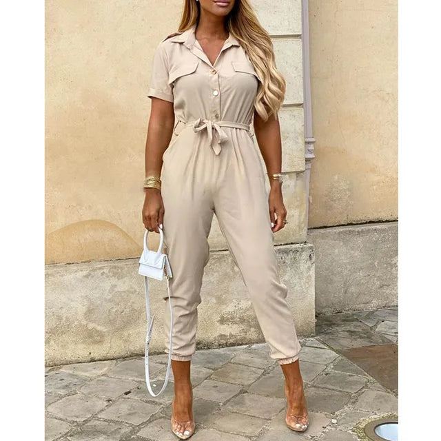 Chic Tailored Jumpsuit for Women | Naomi
