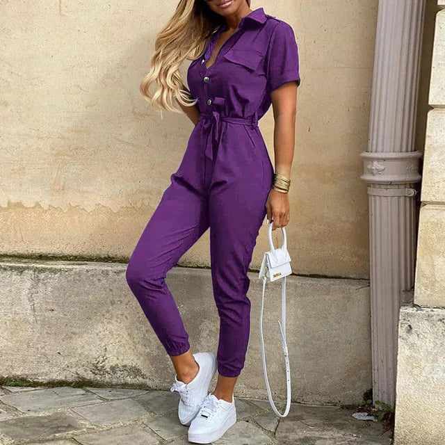 Chic Tailored Jumpsuit for Women | Naomi
