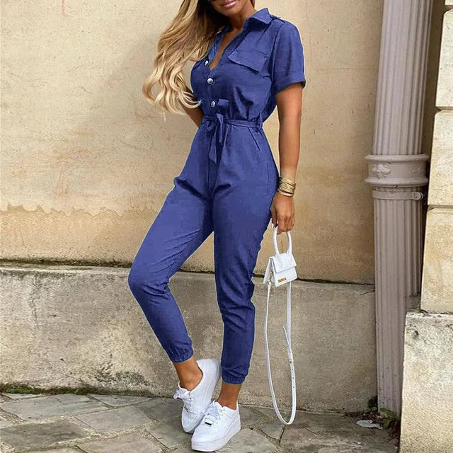 Chic Tailored Jumpsuit for Women | Naomi