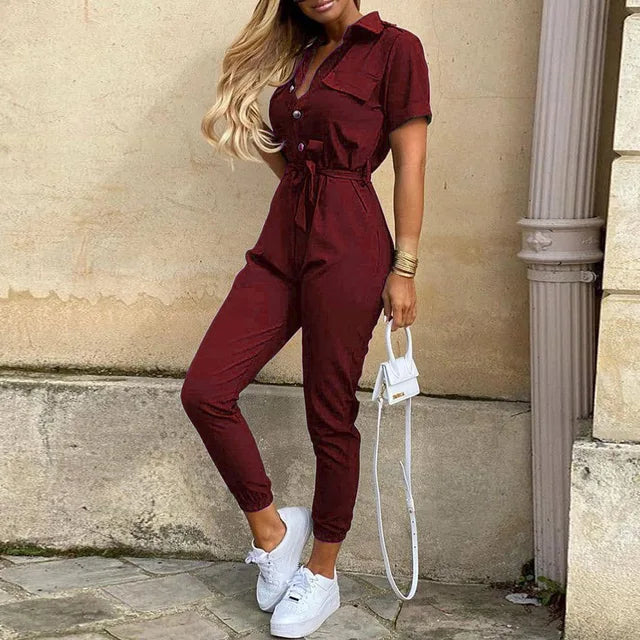 Chic Tailored Jumpsuit for Women | Naomi