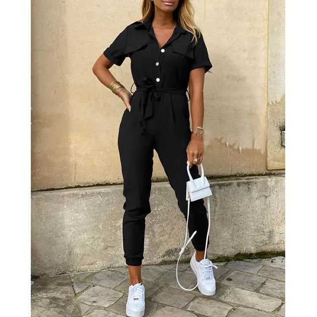 Chic Tailored Jumpsuit for Women | Naomi