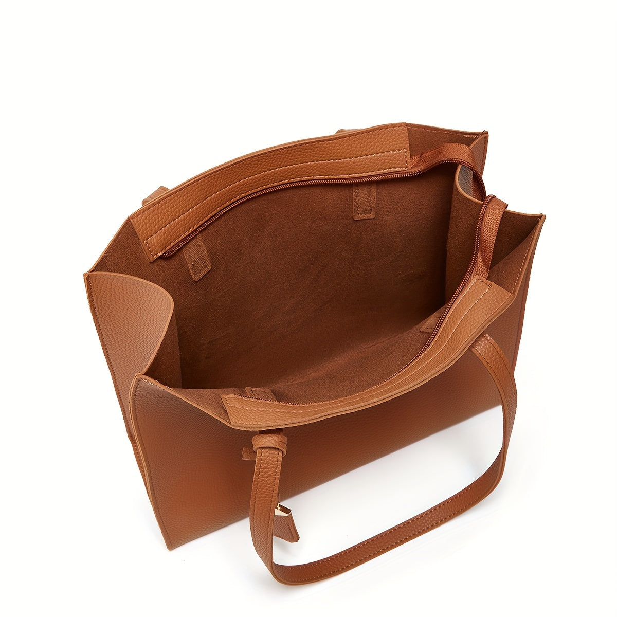 Women's Leather Tote Bag - Elegant & Stylish