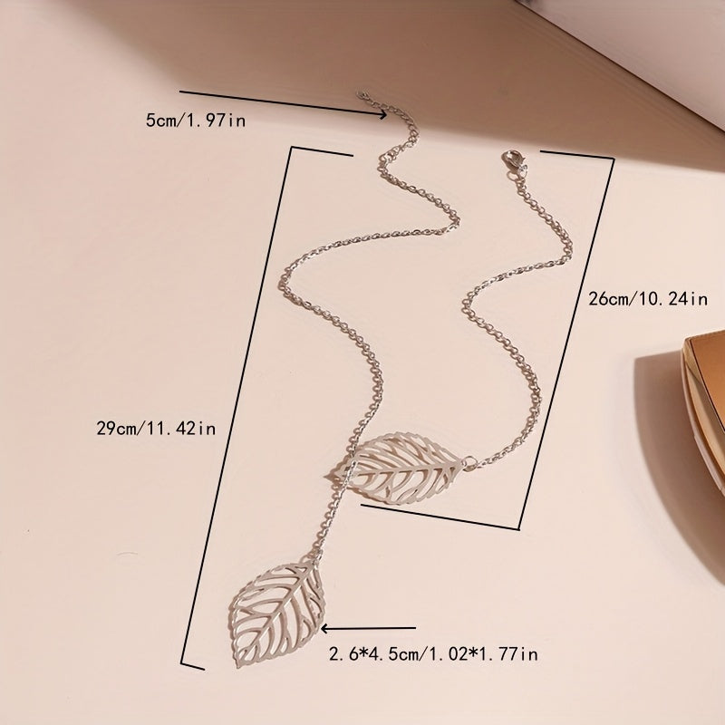 Women's Minimalist Pendant Necklace - Adjustable Chain