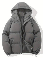 Men's Winter Puffer Jacket - Warm, Stylish and Comfortable