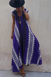 Ethnic Flowy Maxi Dress for Women