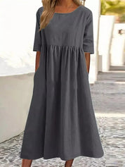 Vintage-Inspired Classic Dress for Women | Eva