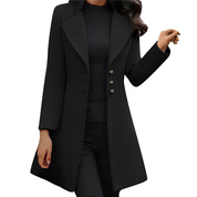 Women's Winter Coat - Elegant Overcoat