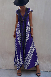 Ethnic Flowy Maxi Dress for Women