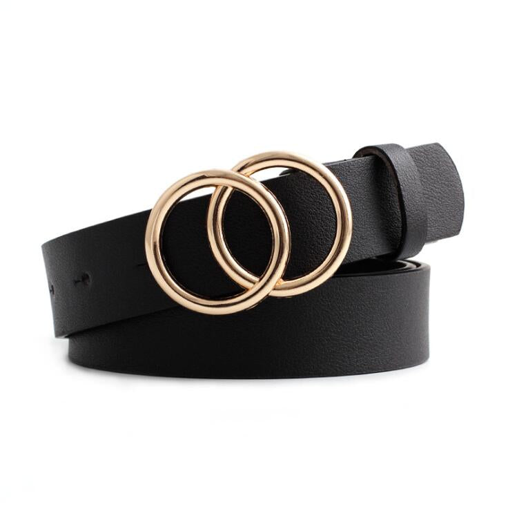 Stylish Belt with O-Ring Buckle for Women | Nica