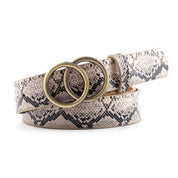 Stylish Belt with O-Ring Buckle for Women | Nica