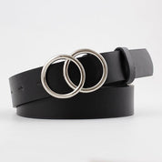 Stylish Belt with O-Ring Buckle for Women | Nica