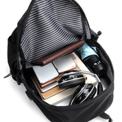 Men's Waterproof Travel Backpack - USB Port & Anti-Theft