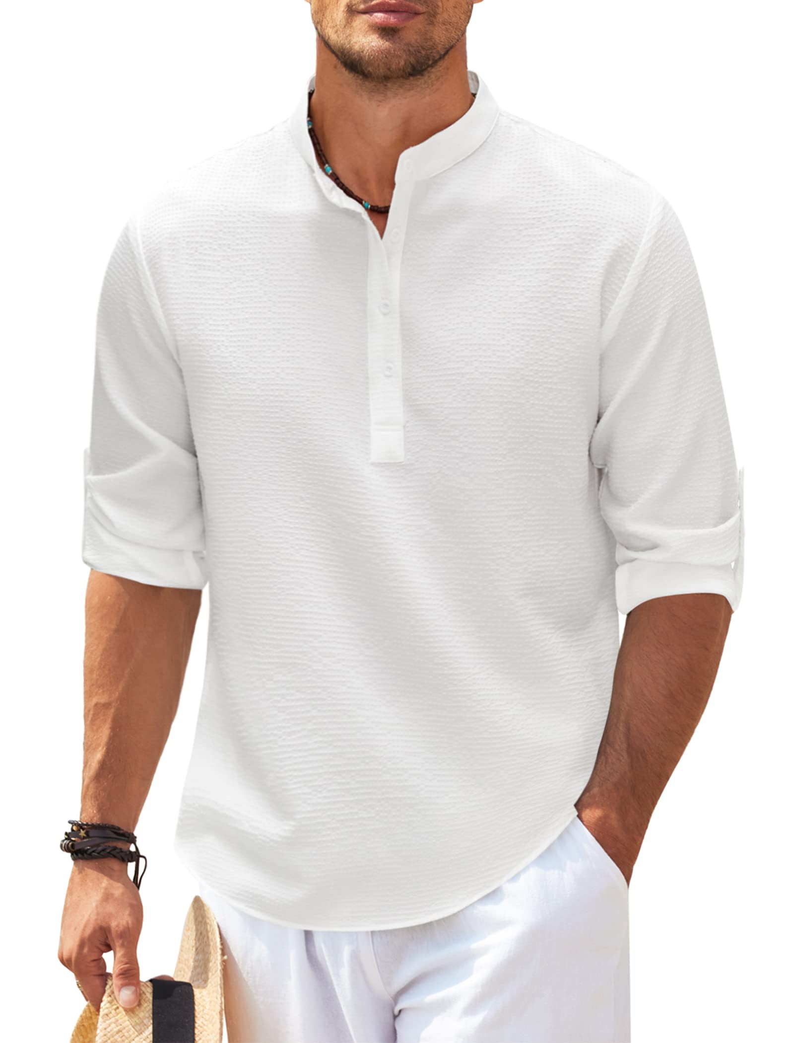 Stylish and Casual Long-Sleeve Shirt for Men