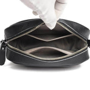 Women's Crossbody Bag - Boxy with Wide Patterned Strap