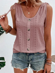 Women's Comfortable Sleeveless Top - Summer Casual Relaxed Fit