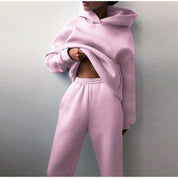 Women's Loungewear Set - Hoodie & Joggers with Kangaroo Pocket