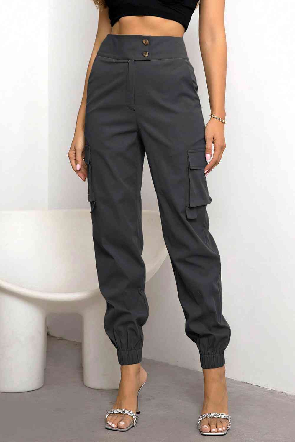 Natasha - High-Waist Cargo Trousers for Women