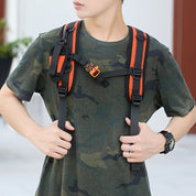 Men's Waterproof Fishing & Travel Backpack - Multifunctional & Ergonomic