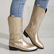 Women's Soft Western Cowboy Boots - Comfortable & Versatile