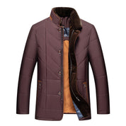 Men's Jacket – High Neck and Quilted