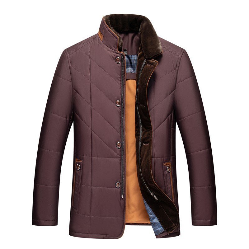 Men's Jacket – High Neck and Quilted
