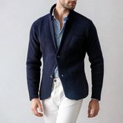 Men's Cardigan Blazer - Smart-Casual Jacket