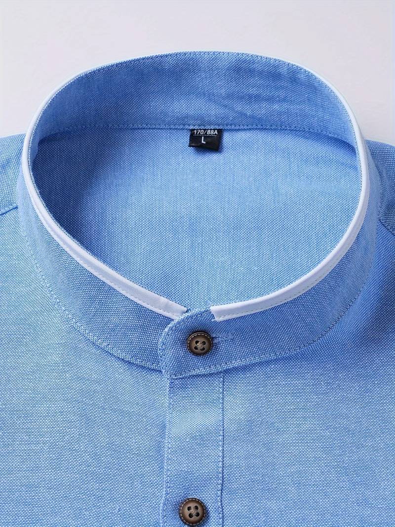 Ronan - Long-Sleeve Collar Shirt for Men
