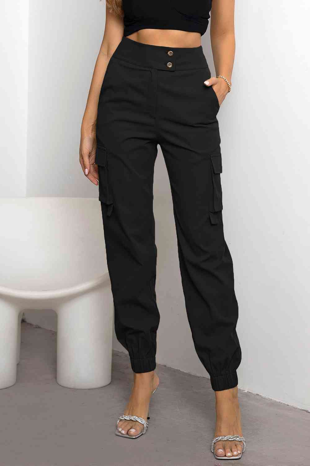 Natasha - High-Waist Cargo Trousers for Women