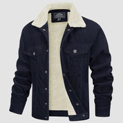 Men's Stylish Corduroy Jacket - Warm Lining