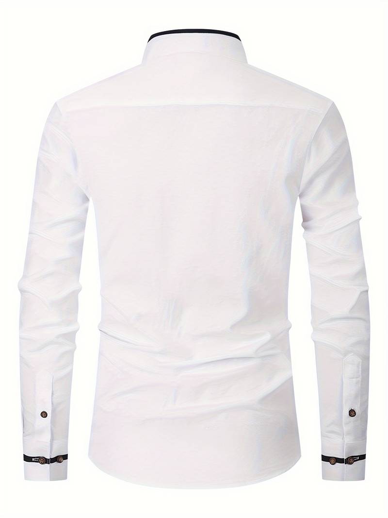 Ronan - Long-Sleeve Collar Shirt for Men