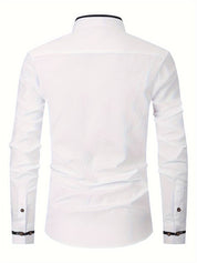 Ronan - Long-Sleeve Collar Shirt for Men