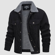 Men's Stylish Corduroy Jacket - Warm Lining