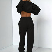 Women's Jumper & Jogger Set - Loungewear Outfit