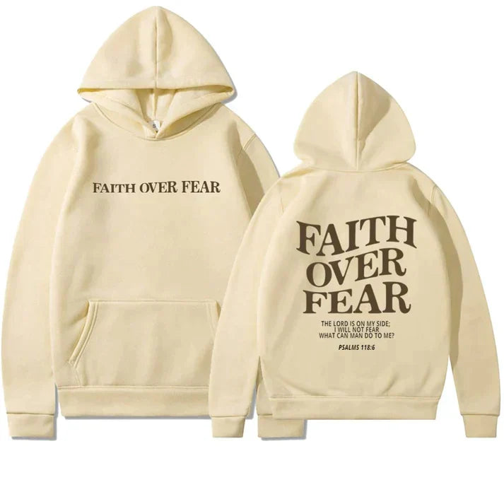 Unisex Hoodie - Pullover with Slogan Print