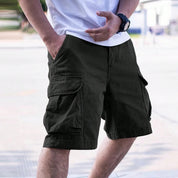 Comfortable Multi-Pocket Cargo Shorts for Men