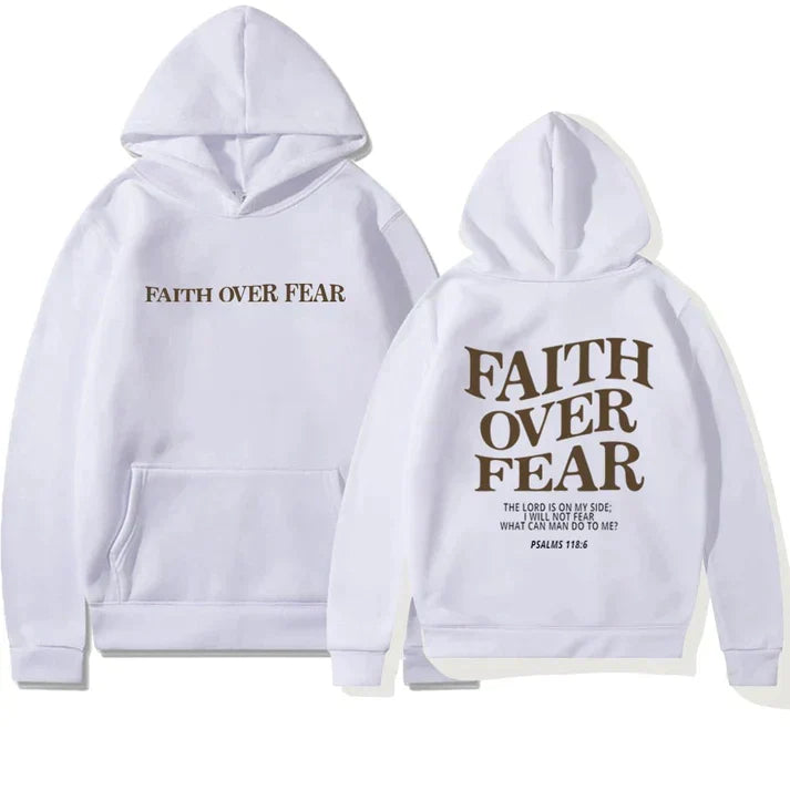 Unisex Hoodie - Pullover with Slogan Print