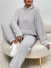 Women's Loungewear Set - with Pullover Hoodie & Joggers