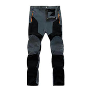 Men's Waterproof Trousers - Two-Tone with Zip Pockets & Articulated Knees