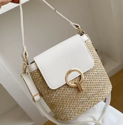 Women's Straw Handbag - Summer Style & Versatile