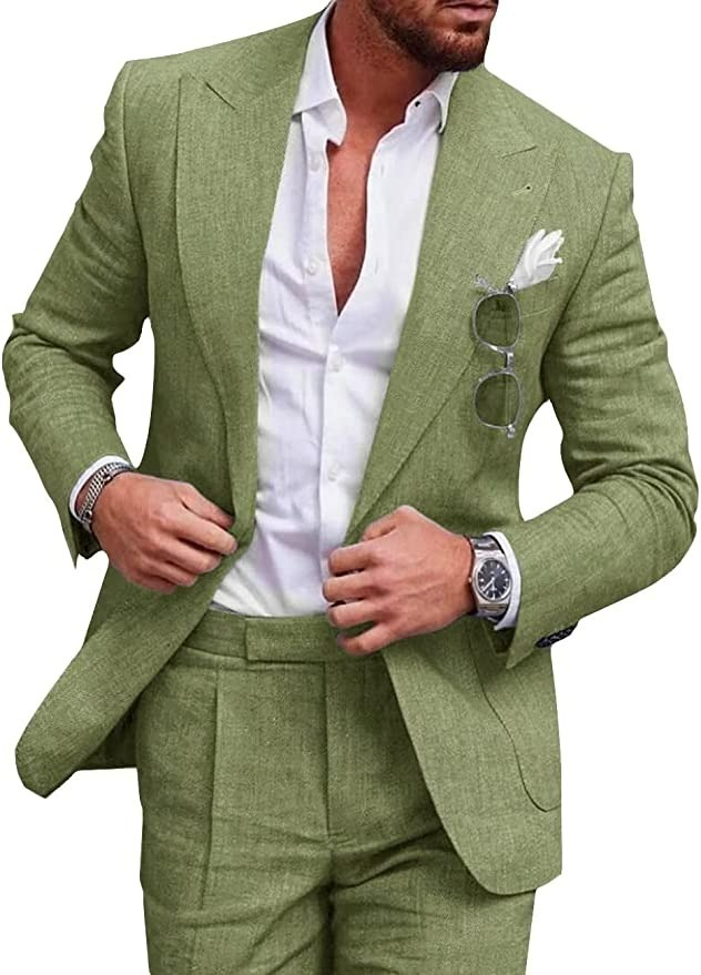 Slim Fit Wedding Suit for Men